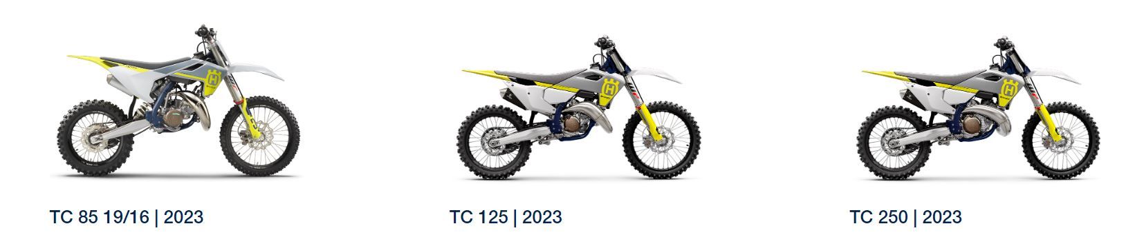 Husqvarna TC 85, TC 125 und TC 250